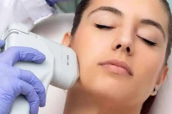 HIFU - Breakthrough in Anti - ageing 1 Image of woman having HIFU Leigh-on-Sea treatment